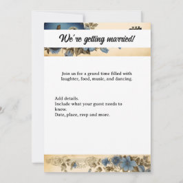 Convite Flores de Notas de Música de Violão