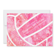 Flores de penas casadas partido rosa de vôlei