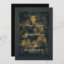 Flores Douradas negras, Papel texturizado com aqua