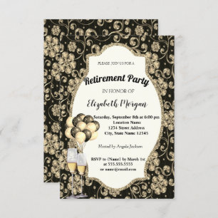 Convite Flores Douradas Vinhos, Balões, Partido da Reforma