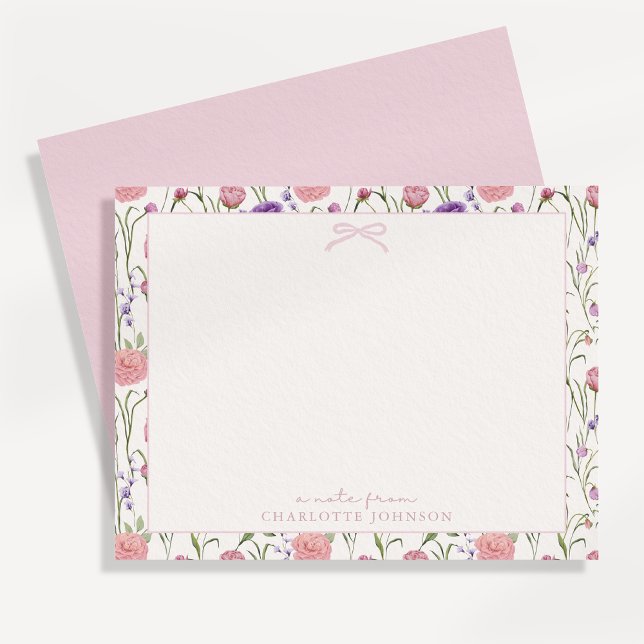 Convite Flores e arcos, nota de placa plana (Criador carregado)