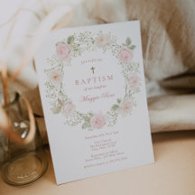 Flores e Rosas batismo