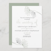 Flores Mínimas de Verde e Carvões