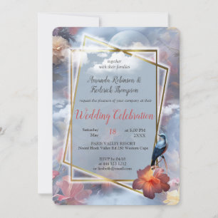 Convite Flores Místicas do Realm Supernatural