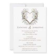 Flores Modernas com Casamento Cardíaco