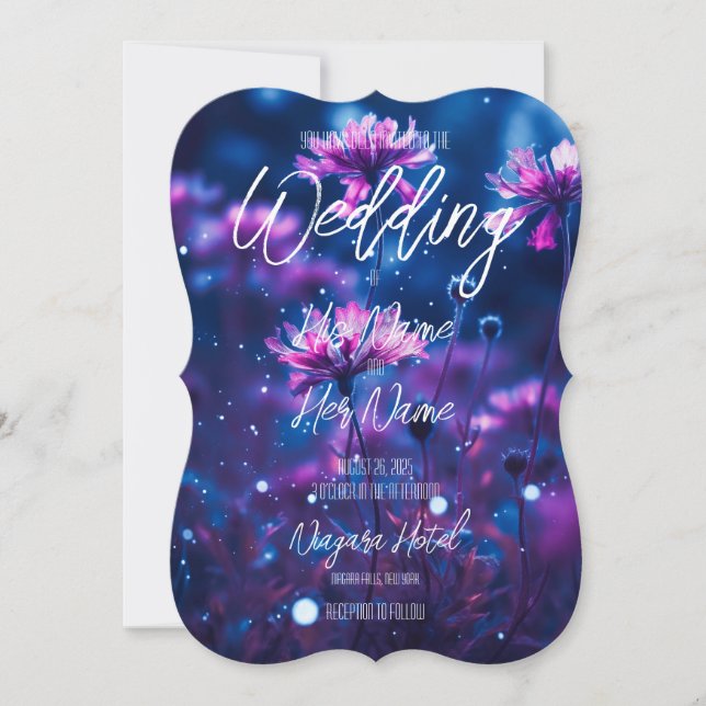 Convite Flores Noturnas Um (Frente)