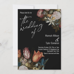 Convite "Flores num Vidro" de Bosschaert O Casamento De