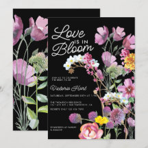 Flores Selvagens | Chá de panela Boho