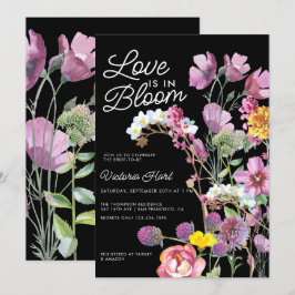 Convite Flores Selvagens | Chá de panela Boho