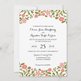 Convite Flores silvestres | Casamento