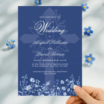 Flores silvestres em Casamento Religioso Azul Fran