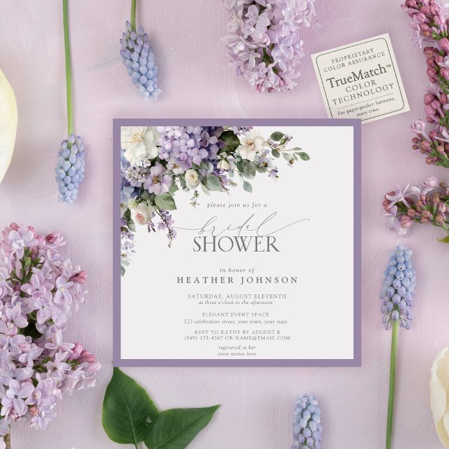 Convite Florescer & Felicidade | Chuveiro de Noiva Floral  (Where friendship blossoms and beautiful memories begin.)
