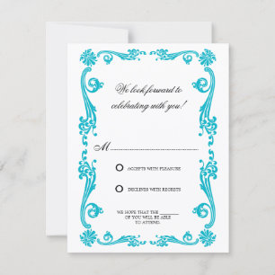 Convite Florescimento Cosmopolita e Ondas RSVP