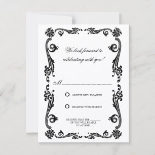 Convite Florescimento Cosmopolita e RSVP de Espirais