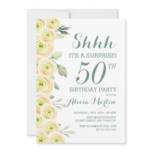 Floresta Branca de Greenery Surpresa 50º aniversár