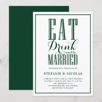 Floresta Comida Verde, Bebida e casada