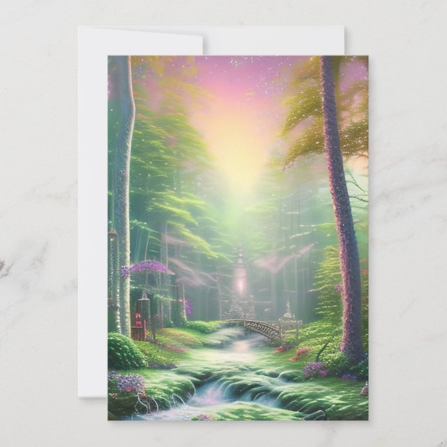 Convite Floresta Encantada (Frente)