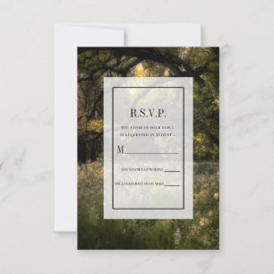 Convite Floresta Encantada Floral Rústica Árvore Casamento