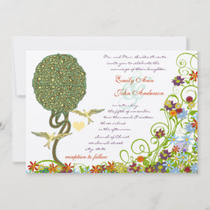 Convite Floresta Encantada Patchwork Floral Conto de Fadas