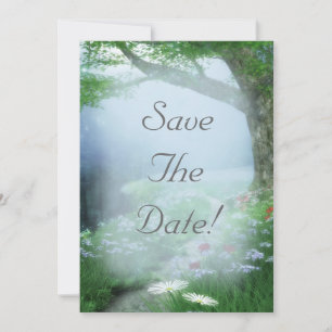 Convite Floresta Encantada Save The Date Casamento