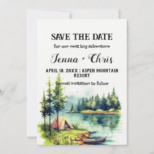 Convite Floresta Mínima Russa Canoa Salva a Data