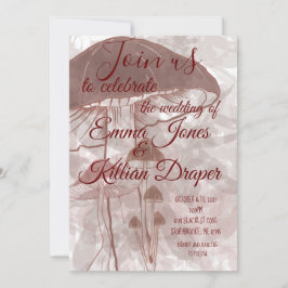 Convite Floresta Mushroom