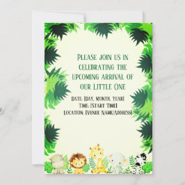 Convite Floresta Pequena e Cuja Gama É