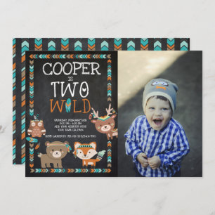 Convite Floresta tribal, DOIS selvagens