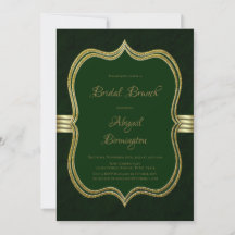 Floresta Verde e Bridal Dourada Brunch