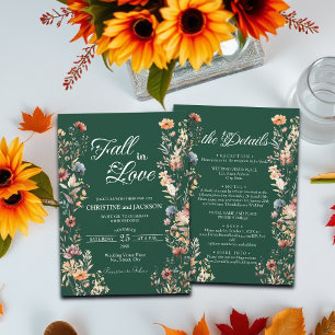 Convite Florestas Folhosas Apaixonadas e Detalhes Casament