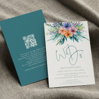 Florestas Tropicais Fazemos Casamento de Código QR
