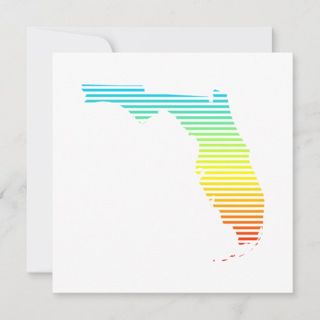 Convite florida de verão (Frente)