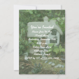 Convite Flower Garden Cottage Painting Party