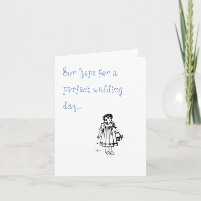 Convite Flower Girl Invite (Frente)