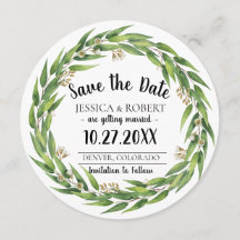 Flowering Willow Wreath Casamento Salve a Data