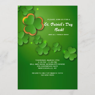 Convite Flurry Shamrock