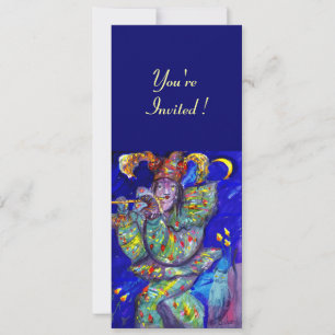 Convite FLUTIS EM BLUE Party Program