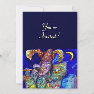 CONVITE FLUTUANTE EM AZUL