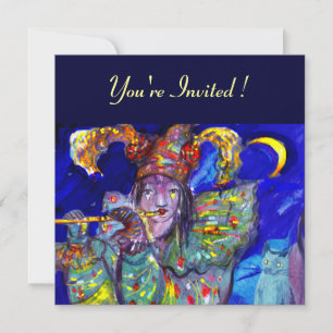 CONVITE FLUTUANTE EM AZUL