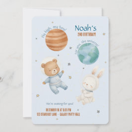 Convite Fly High, Little Astronaut