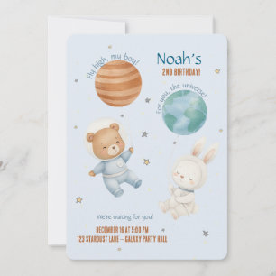 Convite Fly High, Little Astronaut