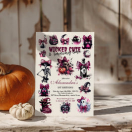 Convite Fofo e virando uma garota no aniversário do Dia da