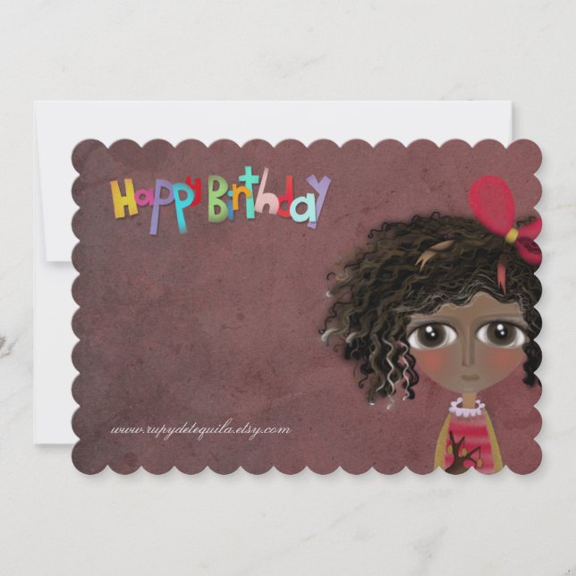Convite Fofo Feliz Aniversário (Frente)