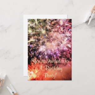 CONVITE FOGOS DE ARTIFÍCIO