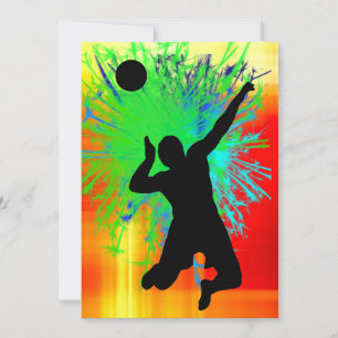 Convite Fogos do Serviço de Bola Volley