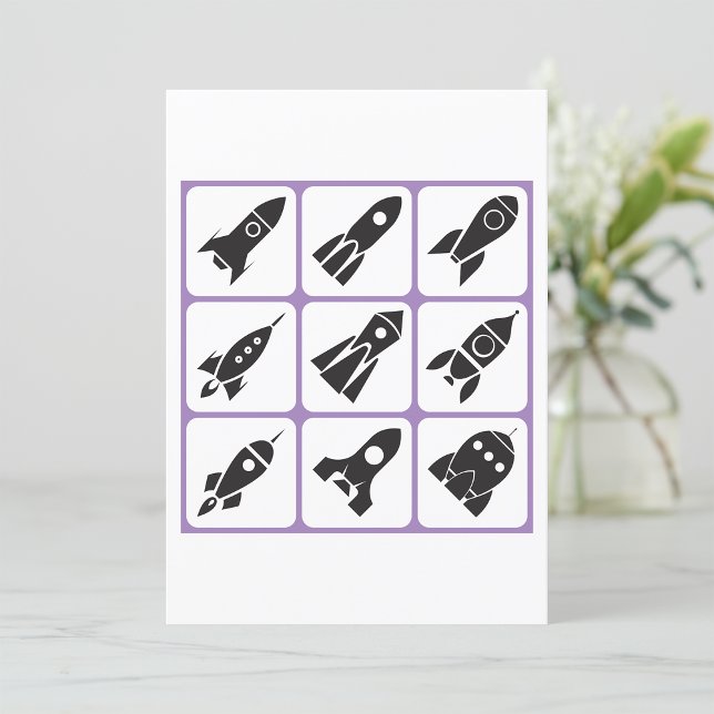 Convite Foguetes (Criador carregado)