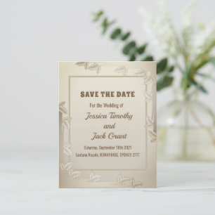 Convite Folgas Elegantes em Casamento Dourado Salvem o Car