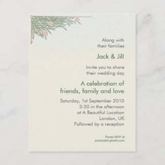 Convite Folhagem 4.25x5.5