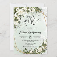 Folhagem Verde Floresta Rosas Brancas É uma menina