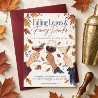 : Folhas Caindo & Drinks Chiques Friendsgiving